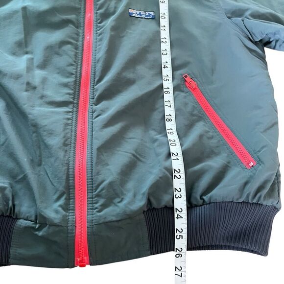 Vintage L.L. Bean Fleece Lined Nylon Bomber Jacket - Picture 7 of 7